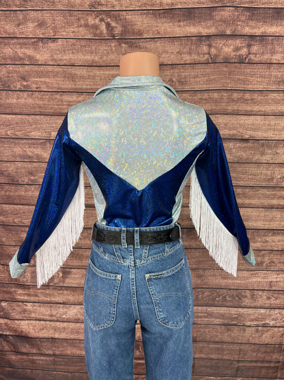 Royal Blue Rodeo Shirt