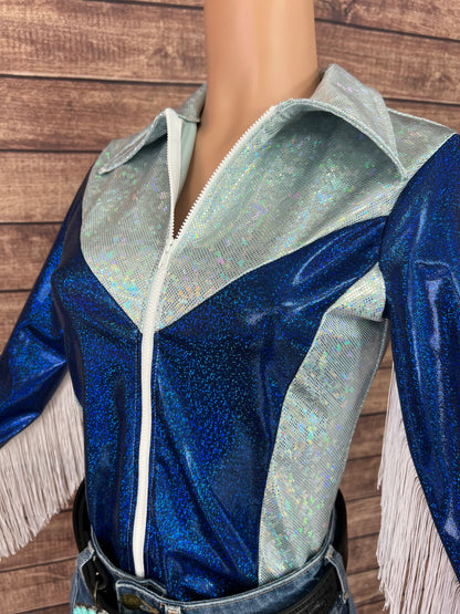Royal Blue Rodeo Shirt