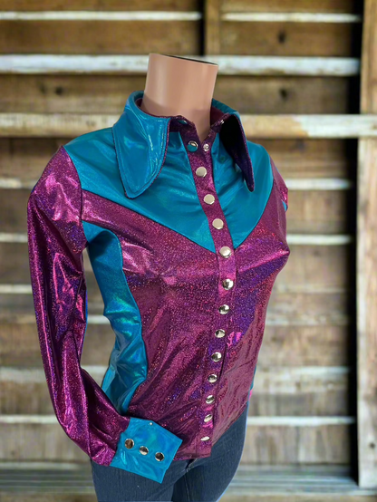 Snap Front Rodeo Shirt with Yoke Fringe Rodeo Shirt Riverside Rodeo Shirts 