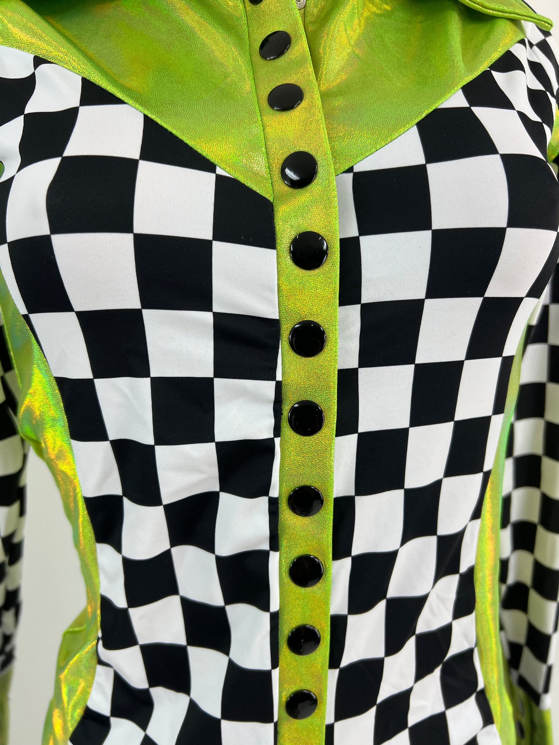 Checks in the Limelight Snap Front Rodeo Shirt Rodeo Shirt Riverside Rodeo Shirts 