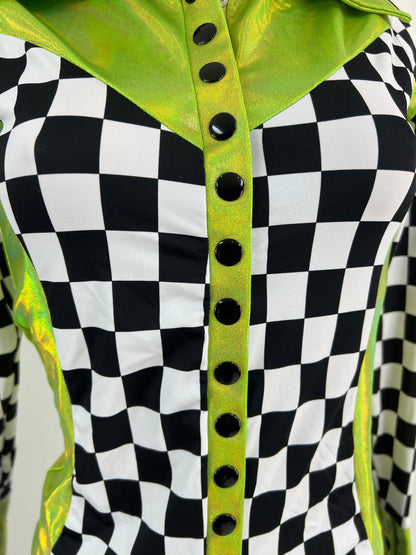 Checks in the Limelight Snap Front Rodeo Shirt Rodeo Shirt Riverside Rodeo Shirts 