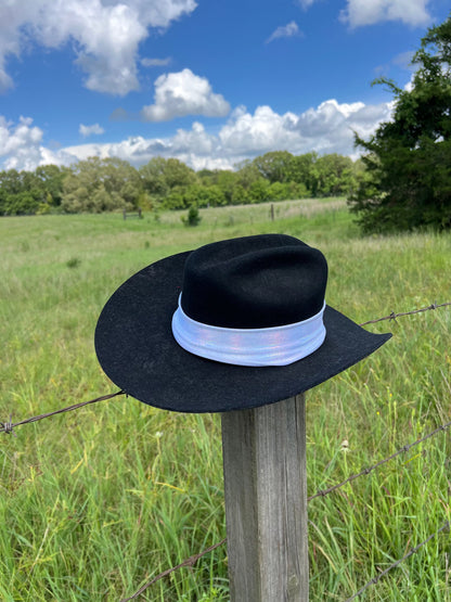 Flashbulb Holographic Hat Band Hat band Riverside Rodeo Shirts 