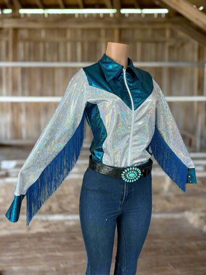 Turquoise Tundra Rodeo Shirt Rodeo Shirt Riverside Rodeo Shirts 