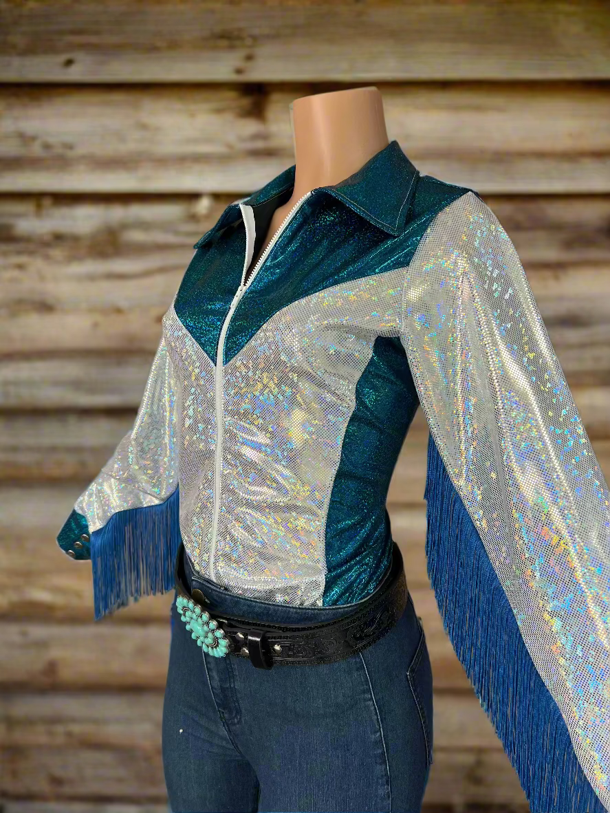 Turquoise Tundra Rodeo Shirt Rodeo Shirt Riverside Rodeo Shirts