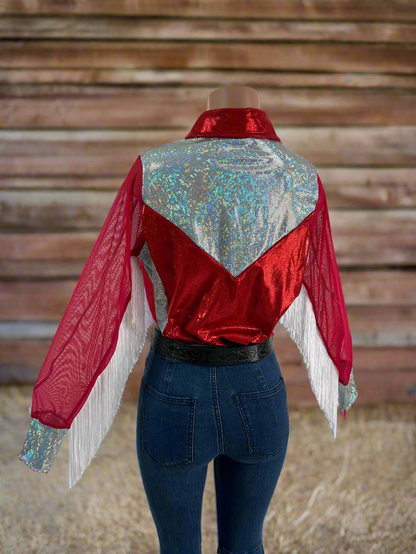 Snap Front Rodeo Shirt with Mesh Sleeves Rodeo Shirt Riverside Rodeo Shirts 