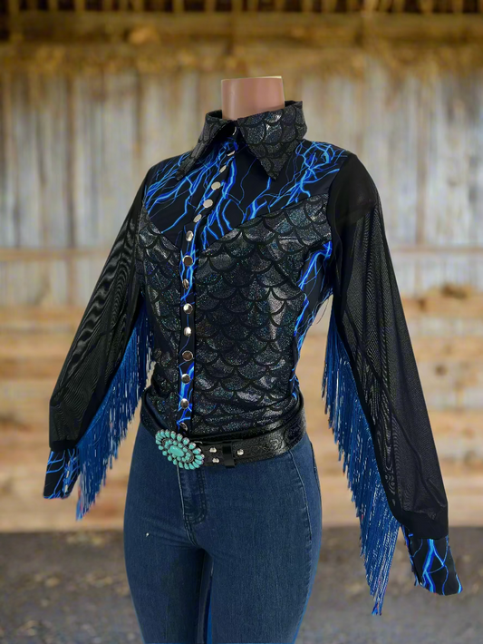 Dragon Strile Snap Front Rodeo Shirt Rodeo Shirt Riverside Rodeo Shirts 