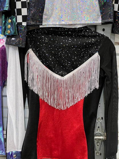 Add Back Yoke Fringe to any shirt purchase Riverside Rodeo Shirts White 