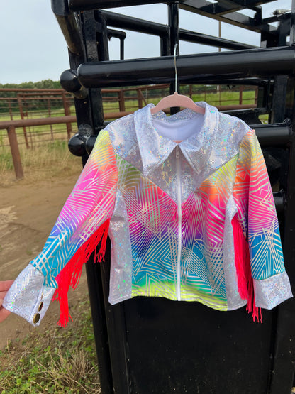 Spectrum Sparkle Rodeo Shirt Rodeo Shirt Riverside Rodeo Shirts 