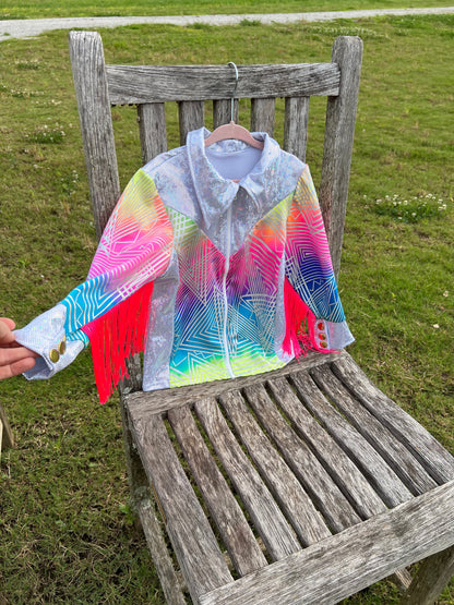 Spectrum Sparkle Rodeo Shirt Rodeo Shirt Riverside Rodeo Shirts 