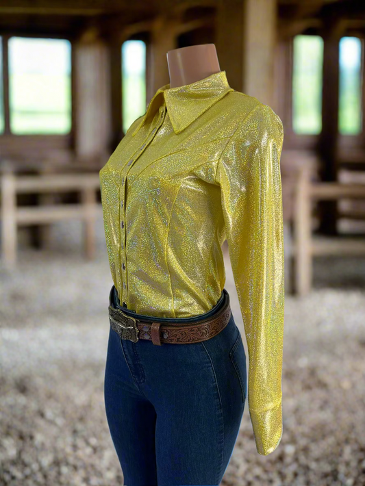 Lemon Ice Snap Front Rodeo Shirt Rodeo Shirt Riverside Rodeo Shirts 
