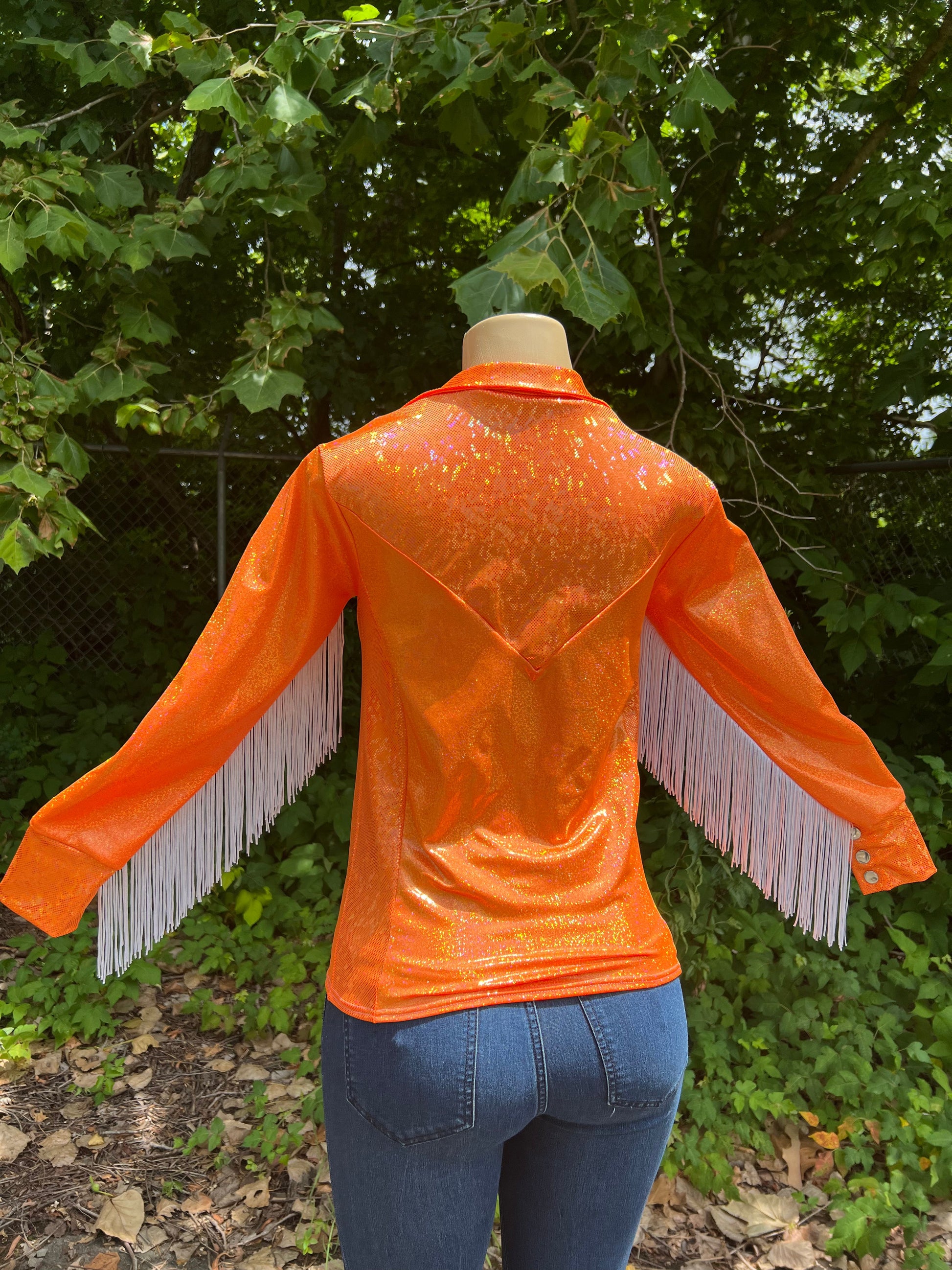 Neon Orange Rodeo Shirt Rodeo Shirt Riverside Rodeo Shirts 