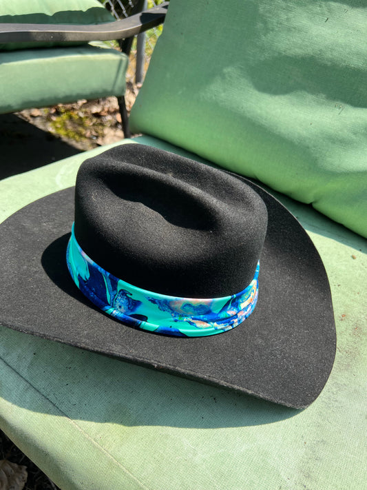 Lapis Lagoon Hat Band Hat band Riverside Rodeo Shirts 