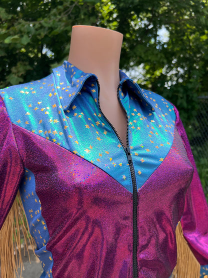 Fuchsia Stardust Rodeo Shirt Rodeo Shirt Riverside Rodeo Shirts 