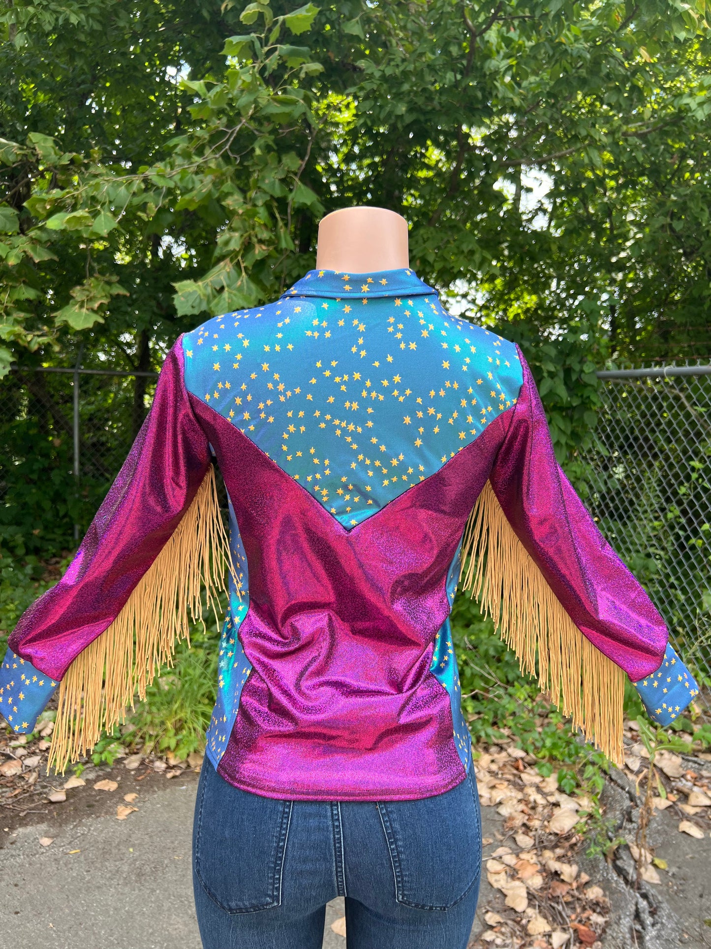 Fuchsia Stardust Rodeo Shirt Rodeo Shirt Riverside Rodeo Shirts 