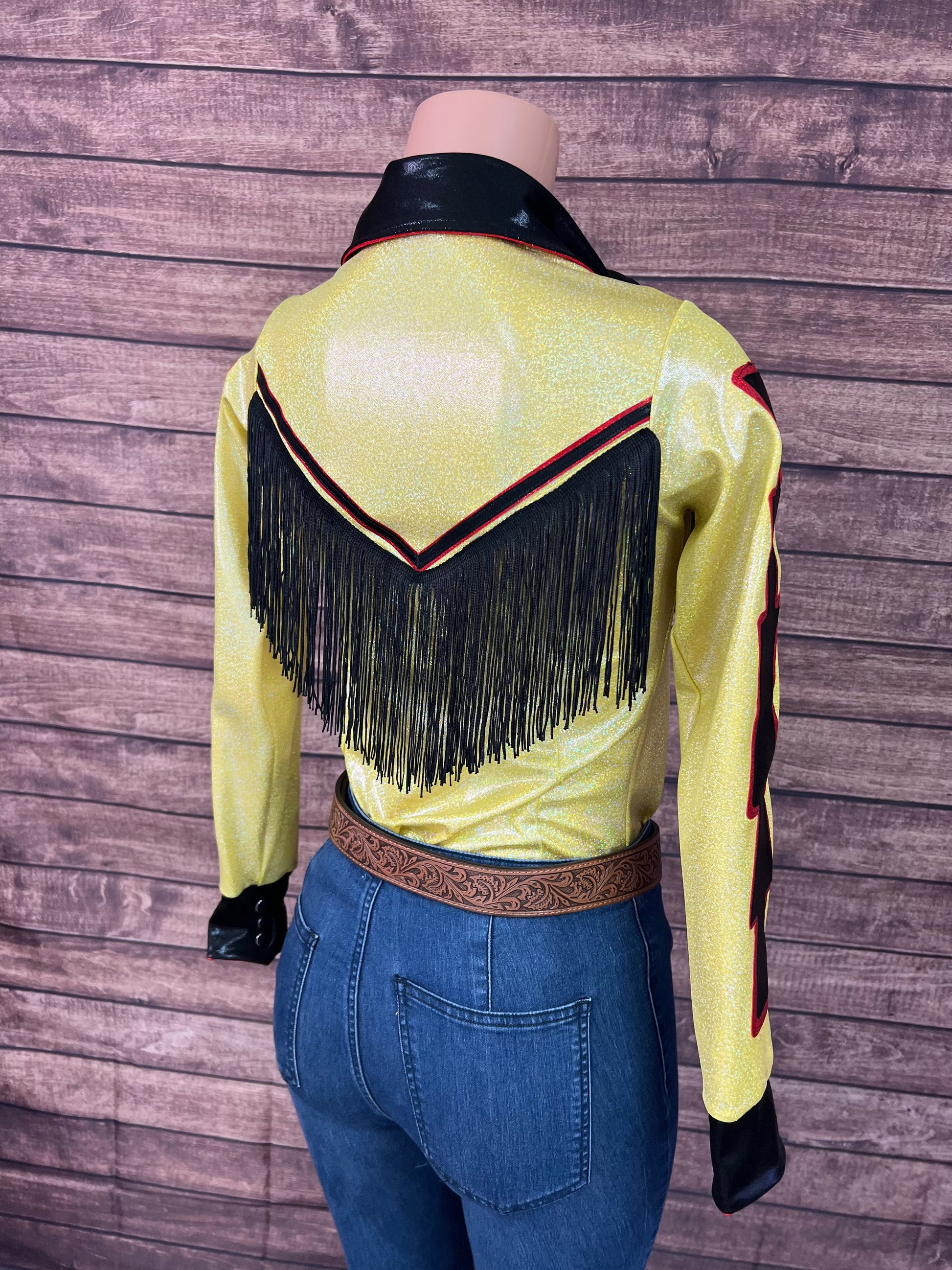 Sonora Snap Front Rodeo Shirt with Front and Back Yoke Fringe Rodeo Shirt Riverside Rodeo Shirts 