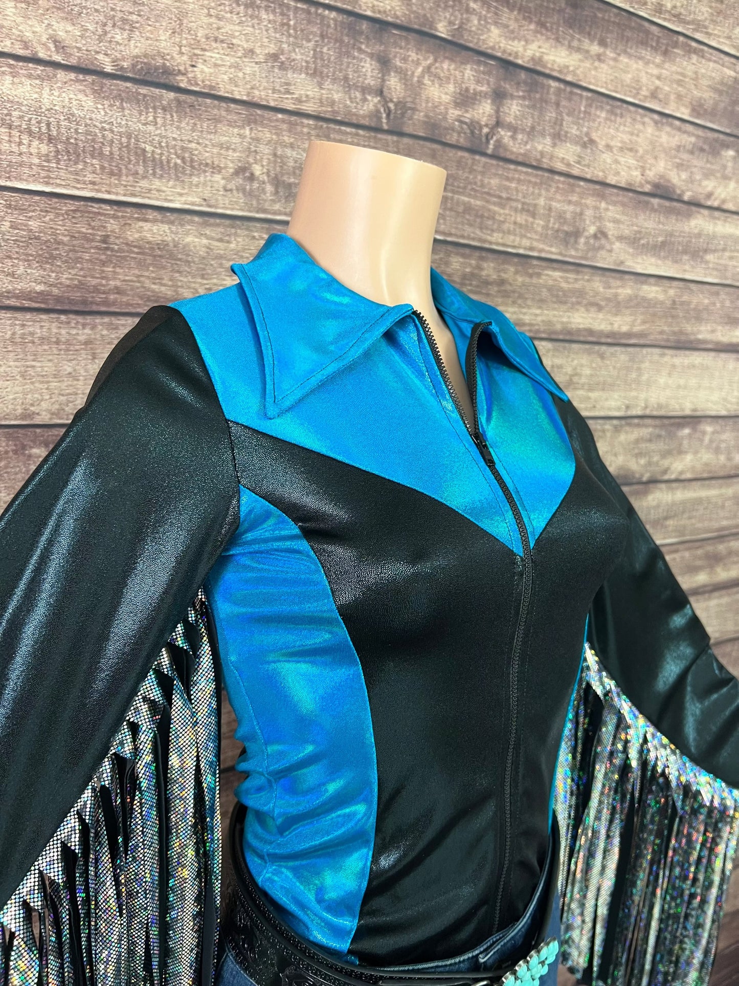 Trailblazer Rodeo Shirt with Thunderbird Fringe Rodeo Shirt Riverside Rodeo Shirts 