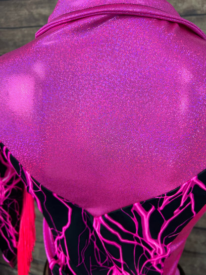 Pink Lightning Rodeo Shirt Rodeo Shirt Riverside Rodeo Shirts 