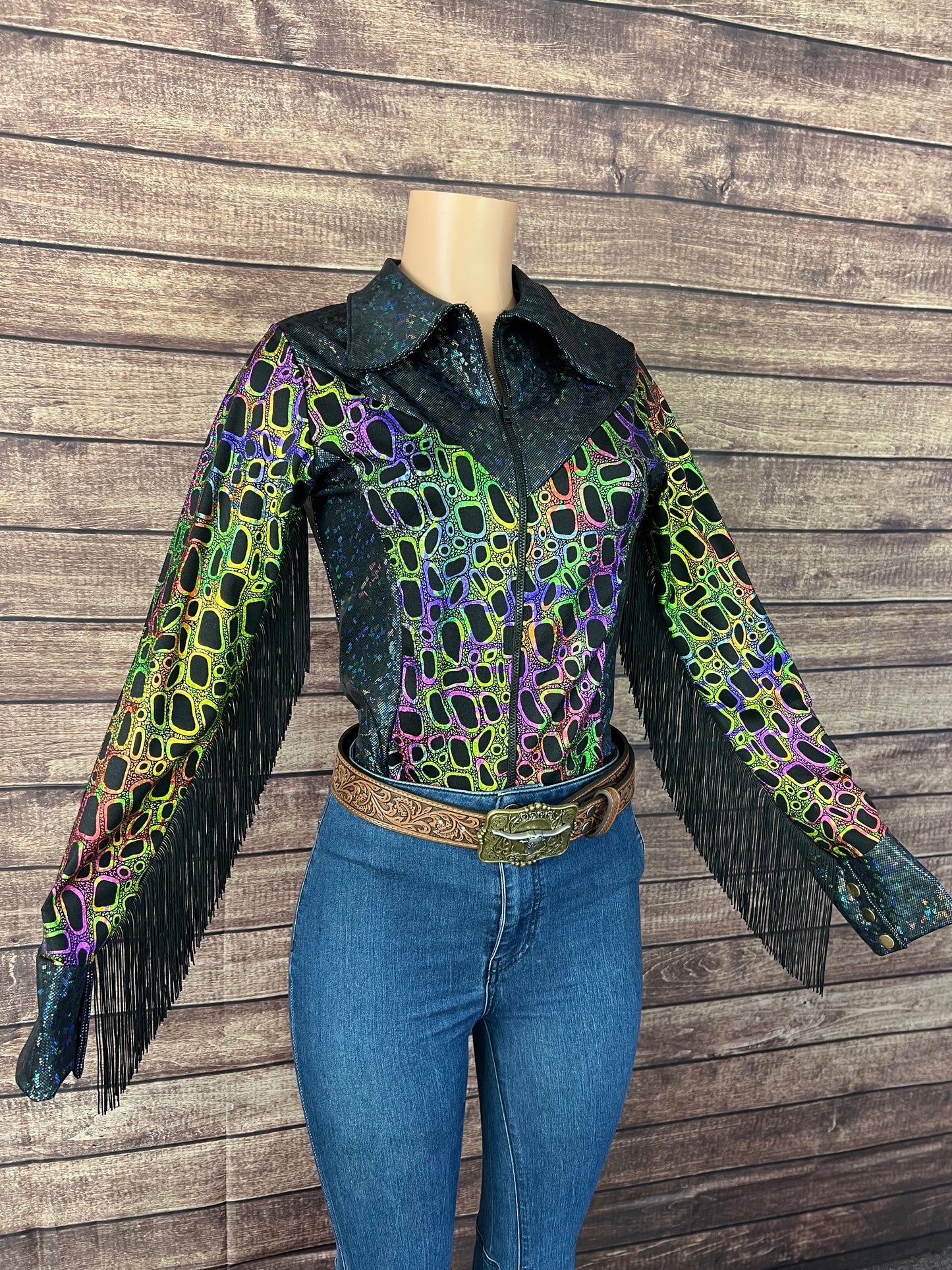 Poisonous Holographic Rodeo shirt