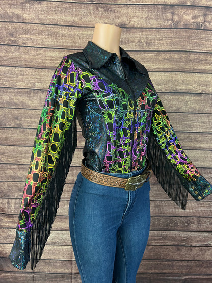 Poisonous Holographic Rodeo shirt