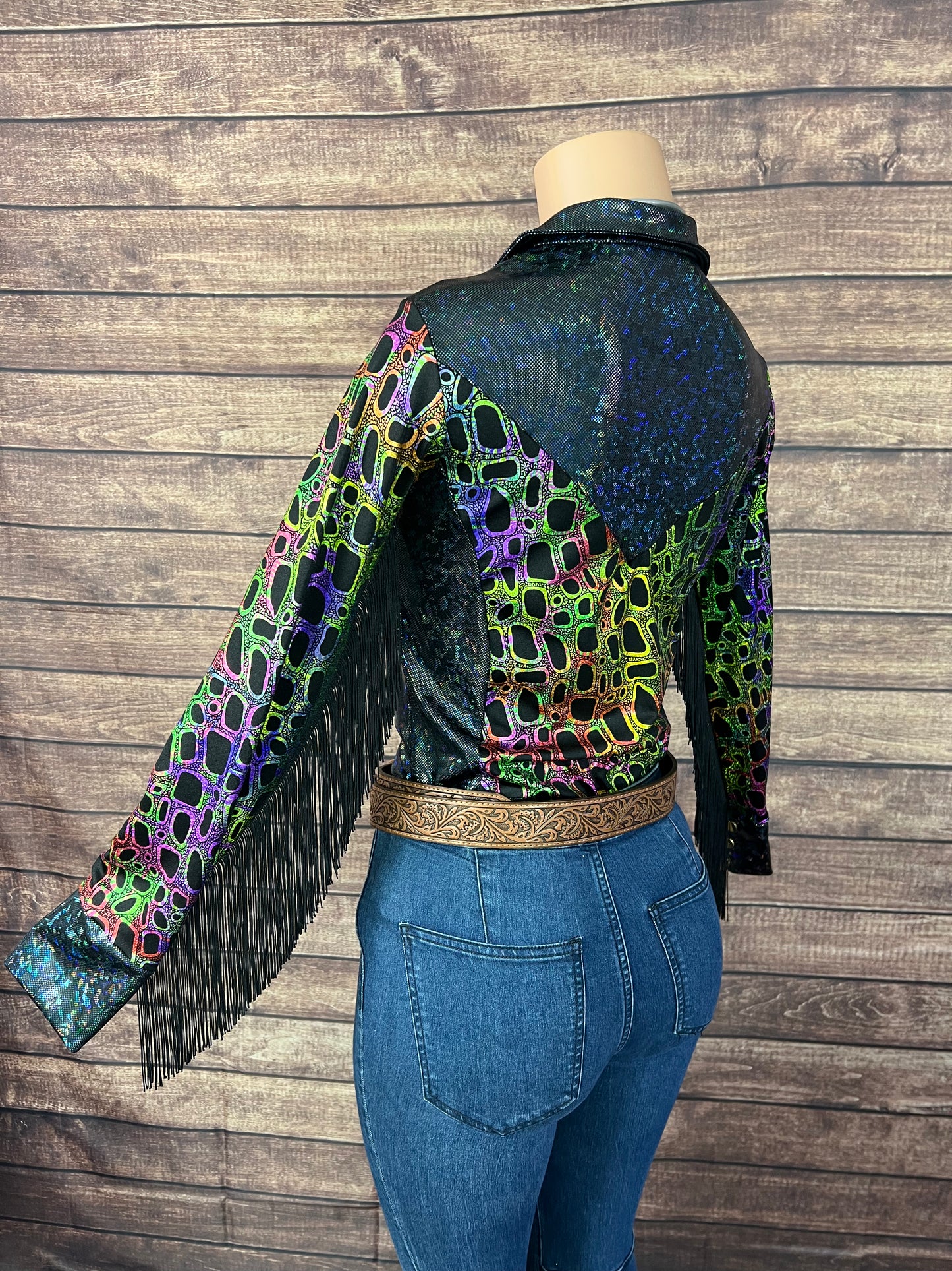 Poisonous Holographic Rodeo shirt