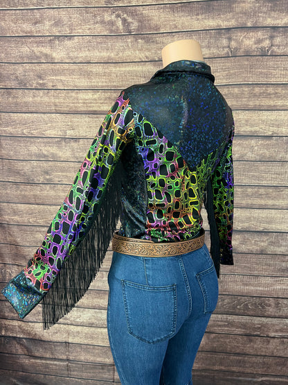 Poisonous Holographic Rodeo shirt