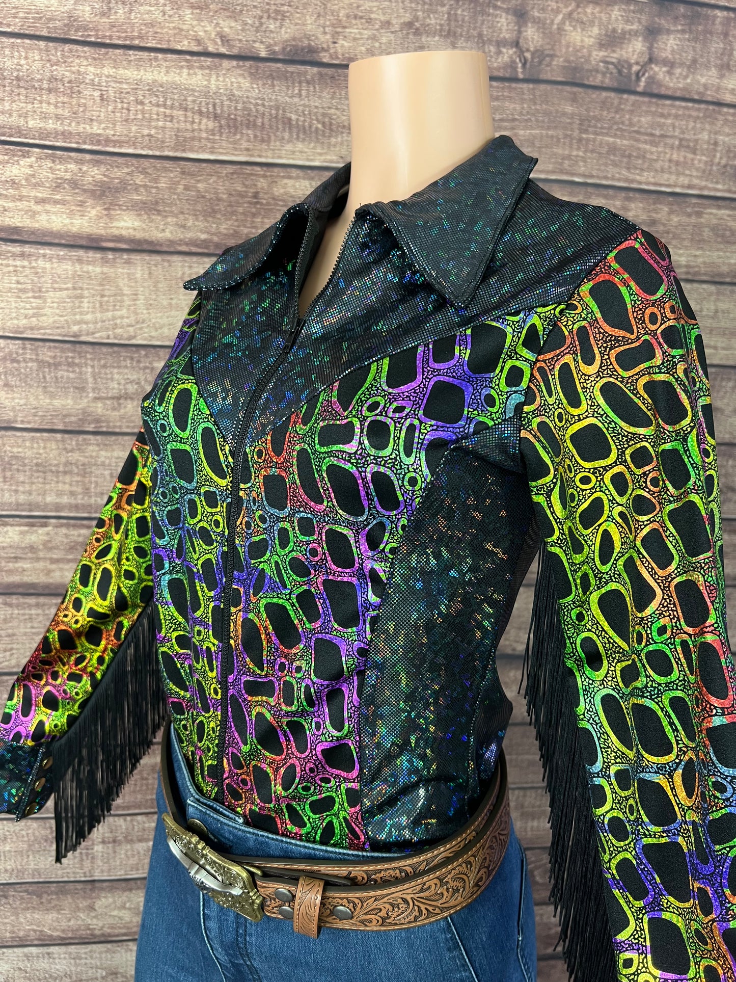 Poisonous Holographic Rodeo shirt