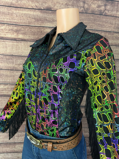 Poisonous Holographic Rodeo shirt