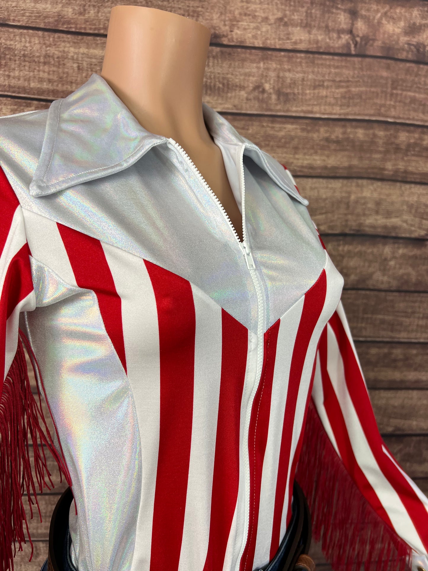 Ready to Ship MEDIUM Popcorn and Peanuts Rodeo Shirt