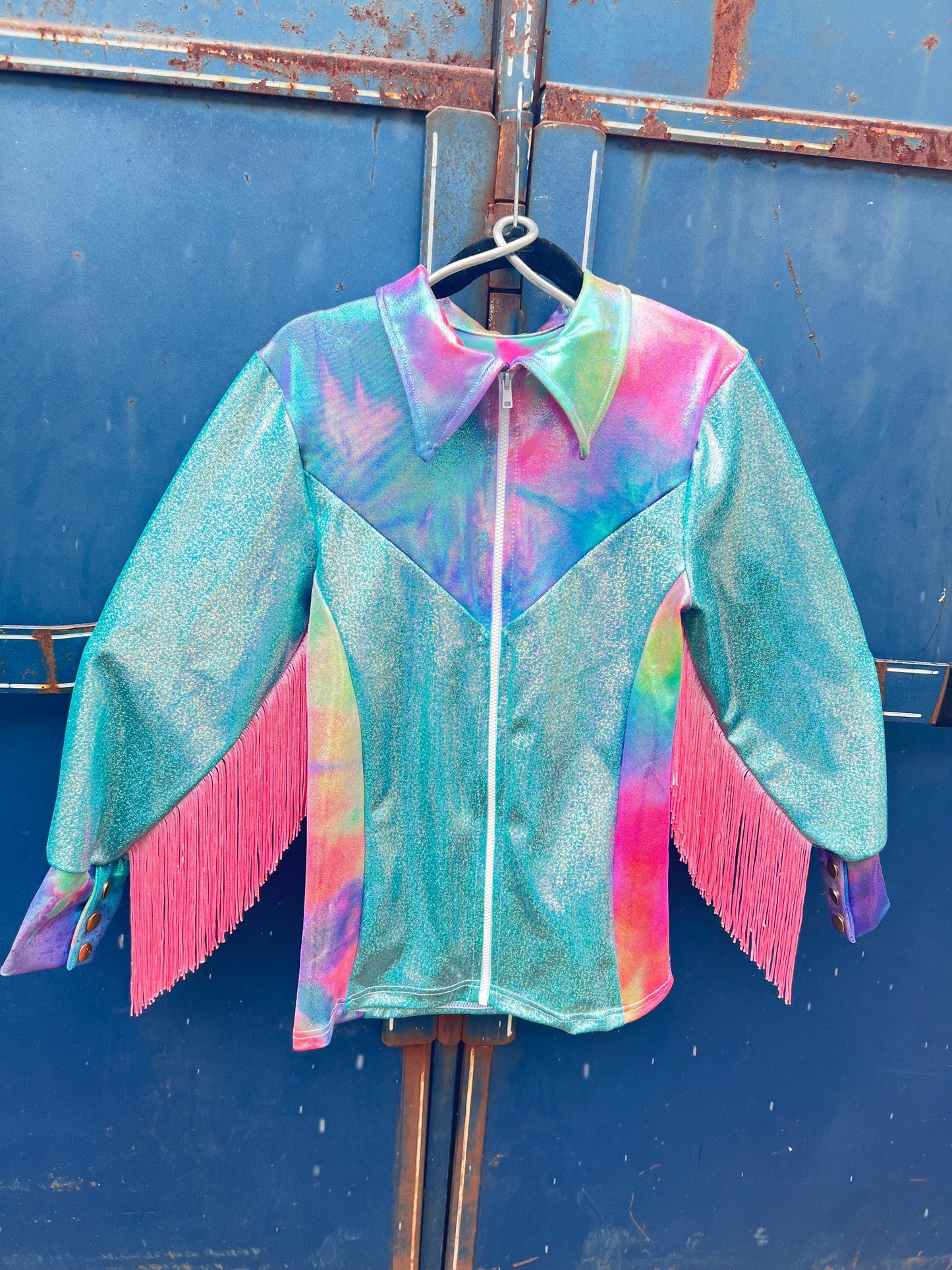 Seafoam Sparkly Rodeo Shirt Rodeo Shirt Riverside Rodeo Shirts 