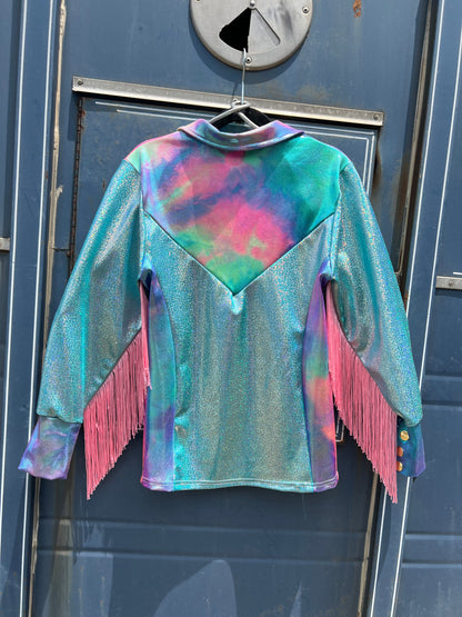 Seafoam Sparkly Rodeo Shirt Rodeo Shirt Riverside Rodeo Shirts 