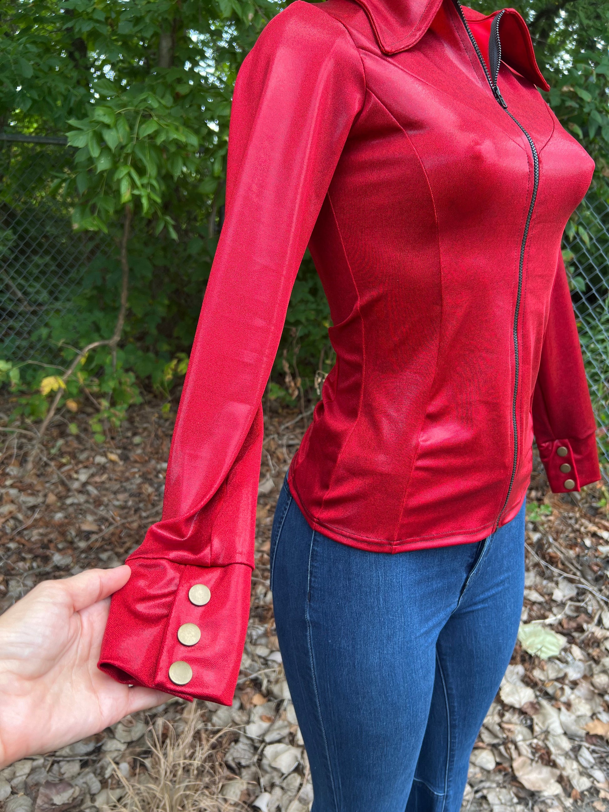 Red Rider Metallic Rodeo Shirt – Riverside Rodeo Shirts