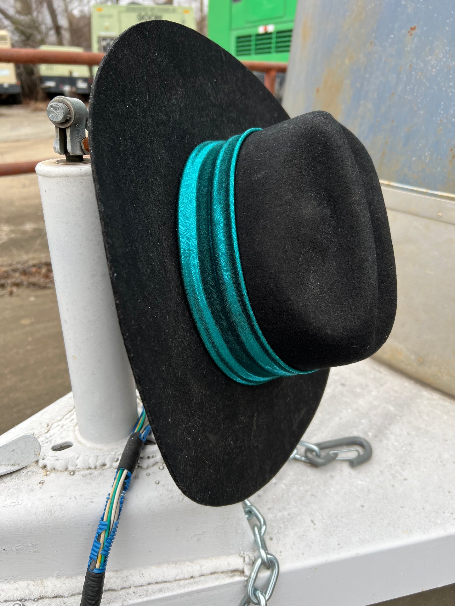 Teal Hat Band
