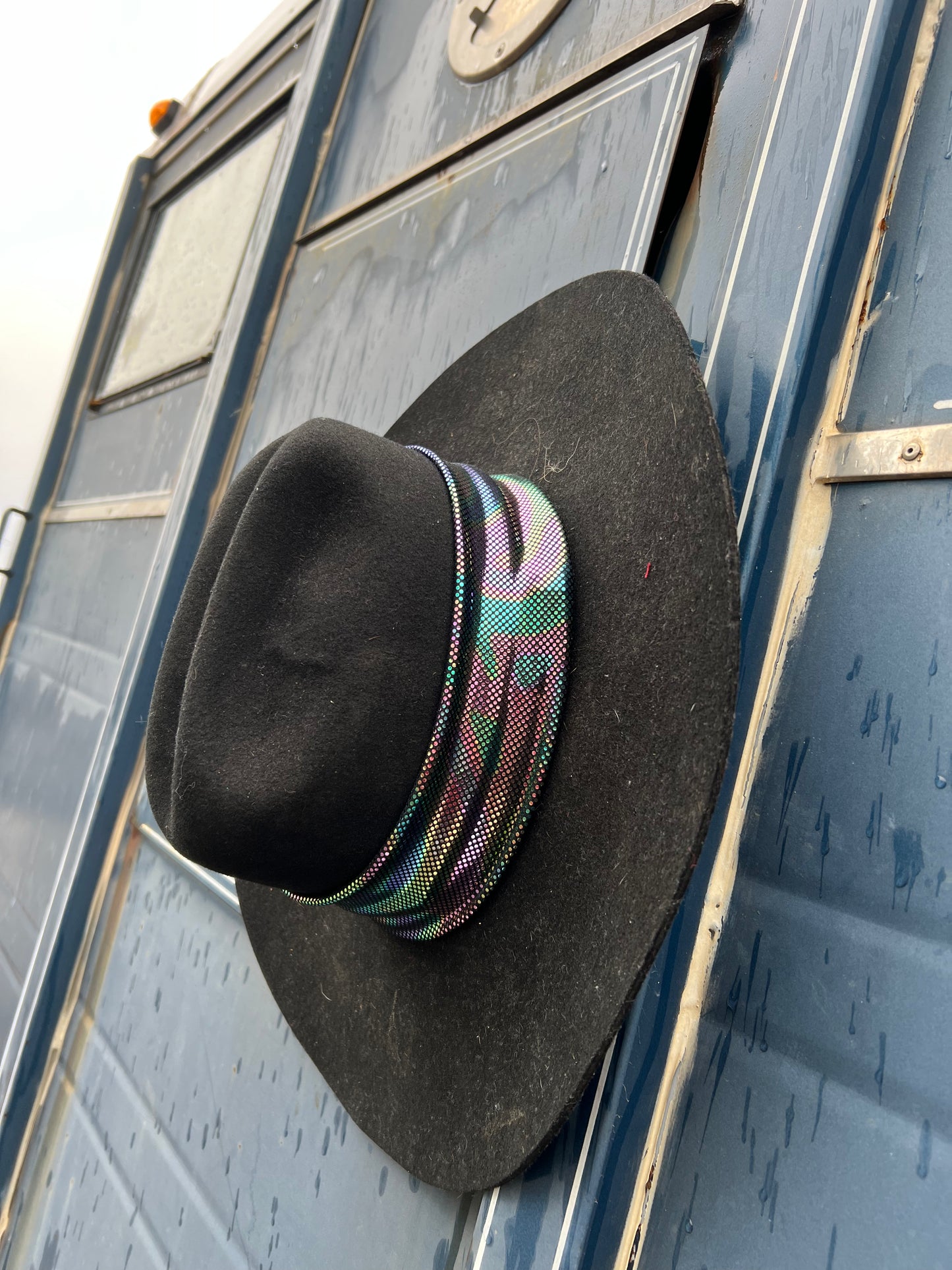 Oil Slick Hat Band