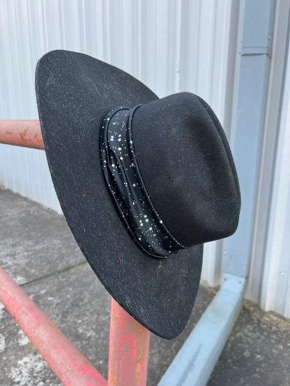 Star Noir Hat Band