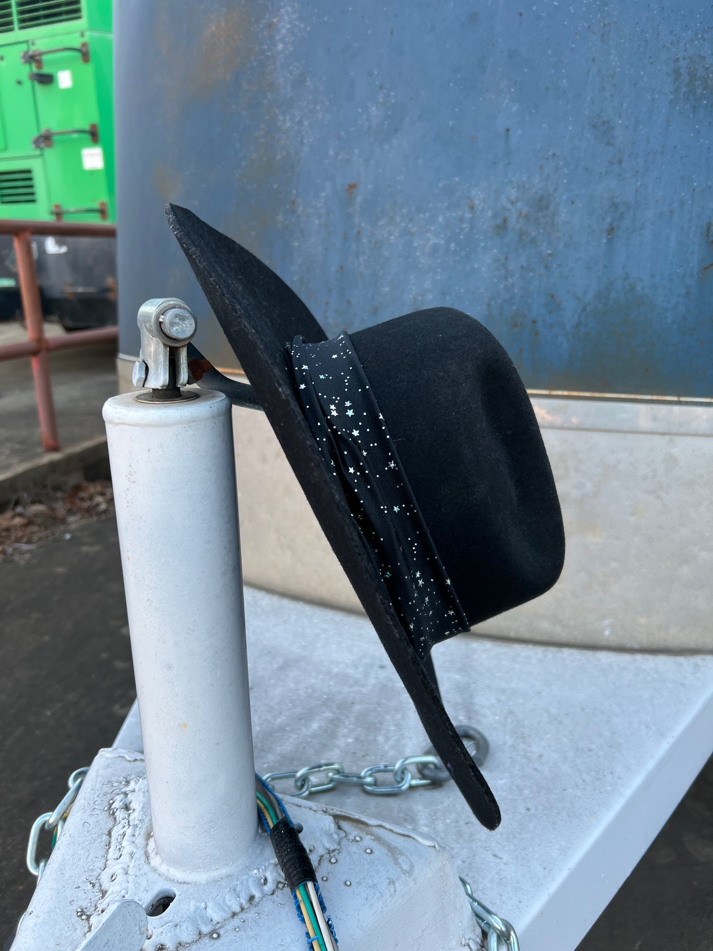 Star Noir Hat Band