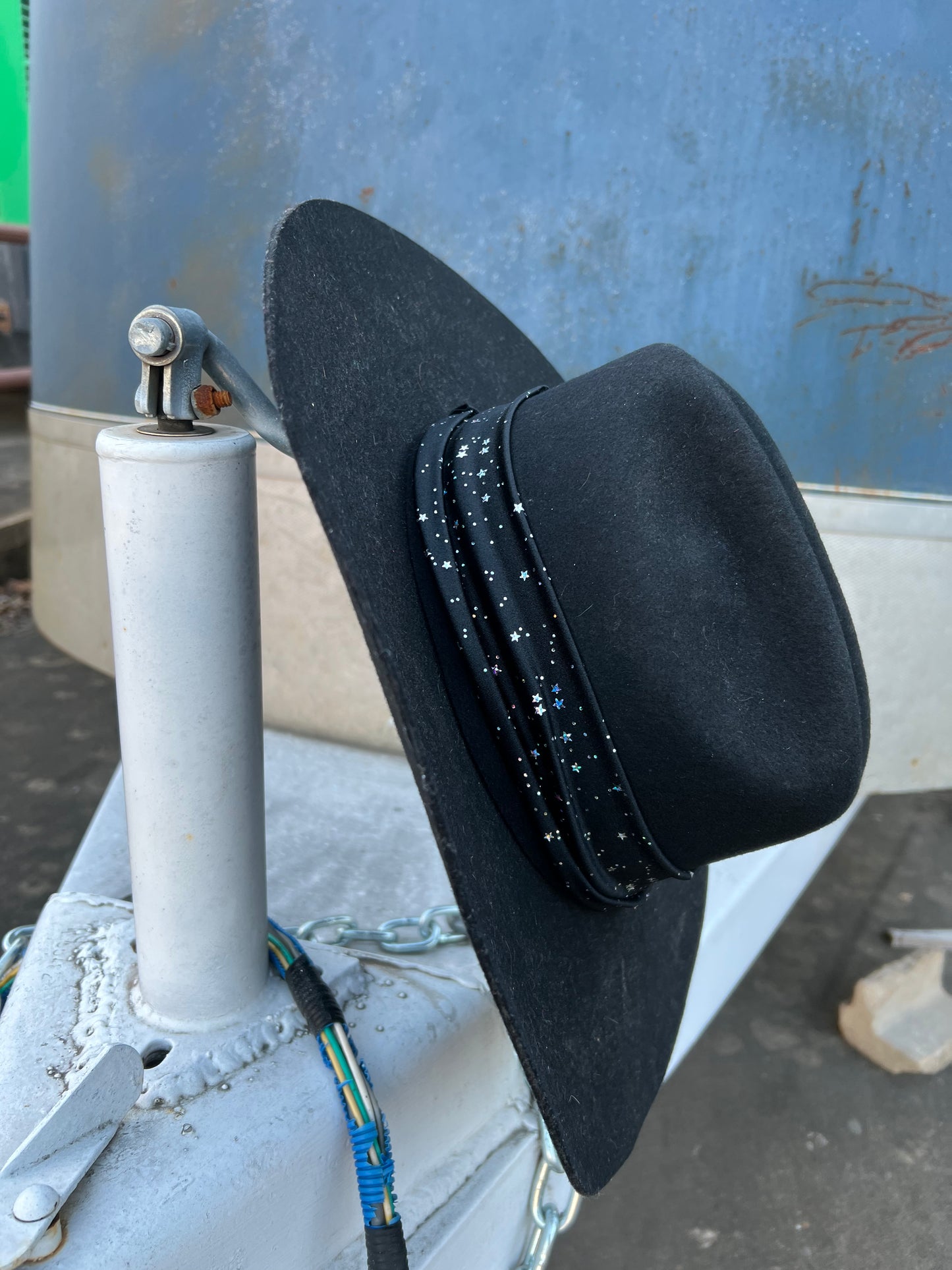 Star Noir Hat Band