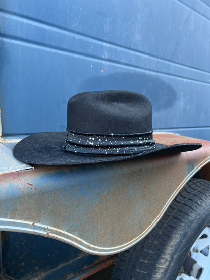 Star Noir Hat Band