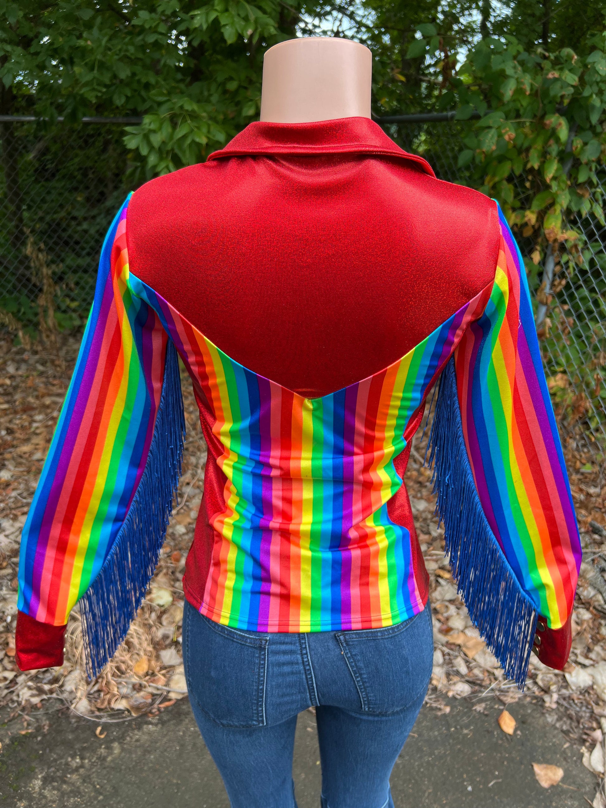 Rainbow Rodeo Shirt Rodeo Shirt Riverside Rodeo Shirts 