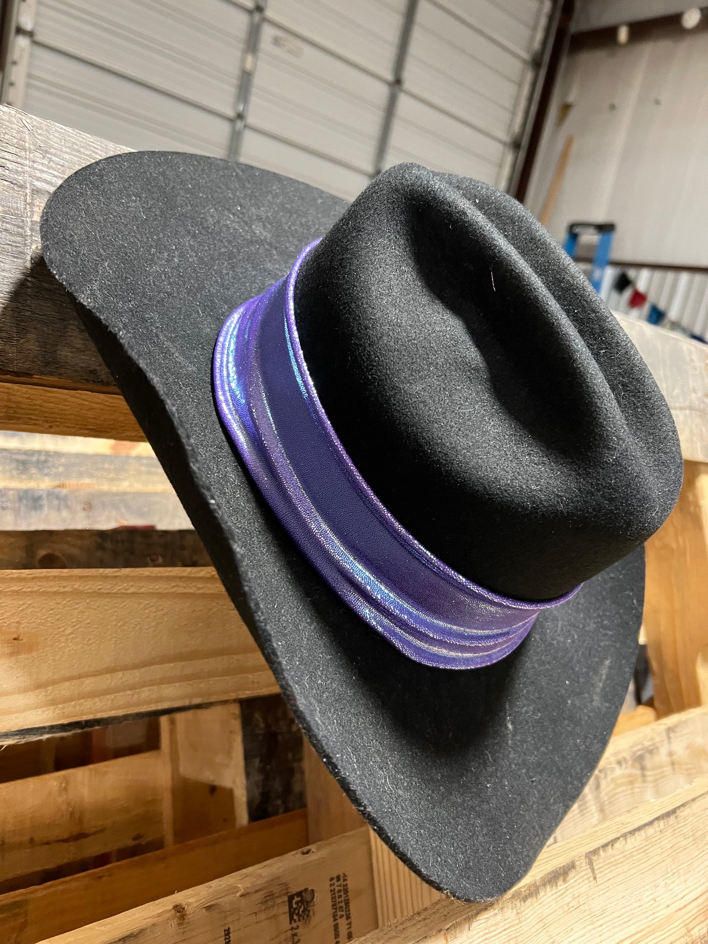 Lavender Ice Hat Band