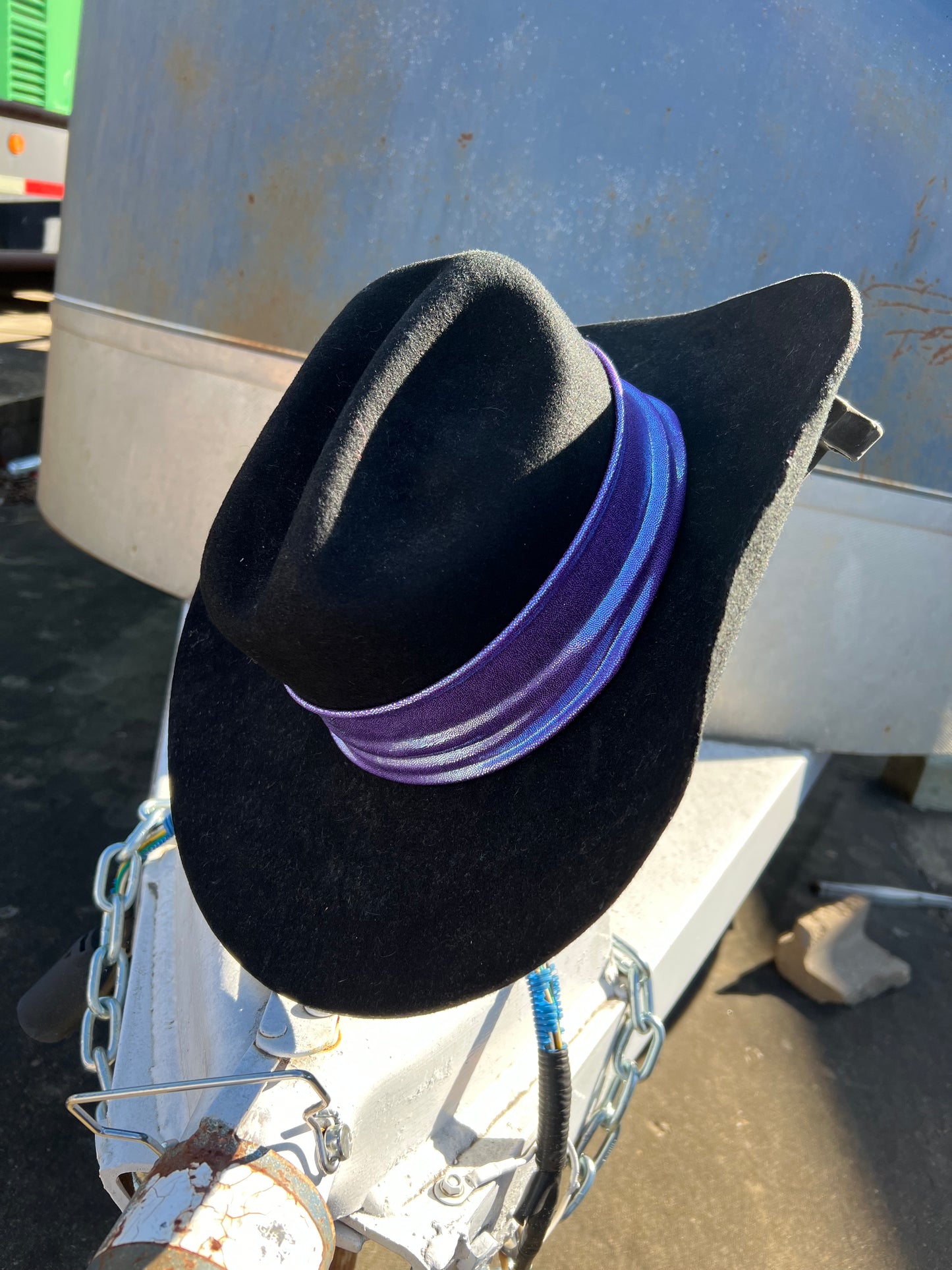 Lavender Ice Hat Band