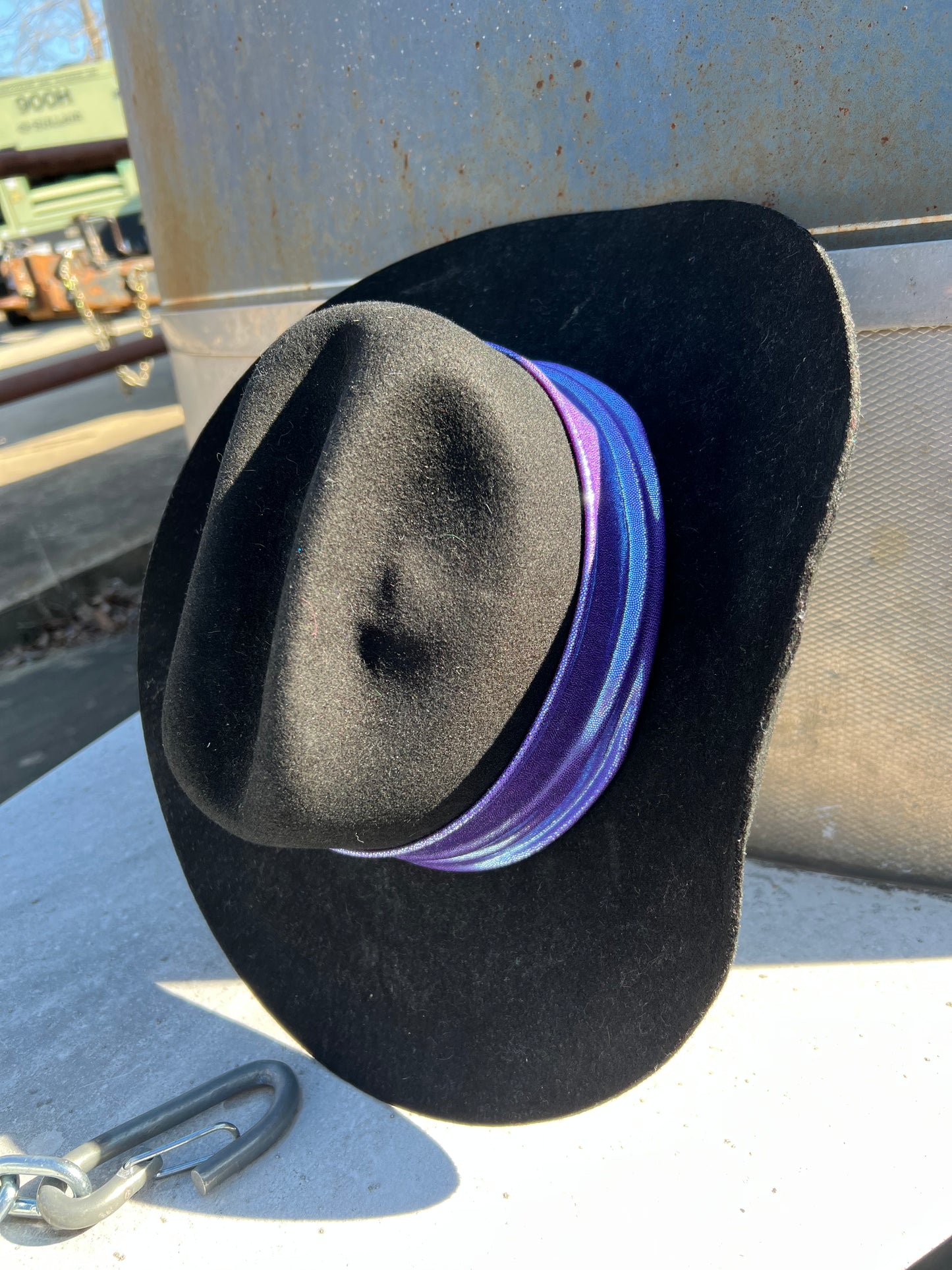 Lavender Ice Hat Band