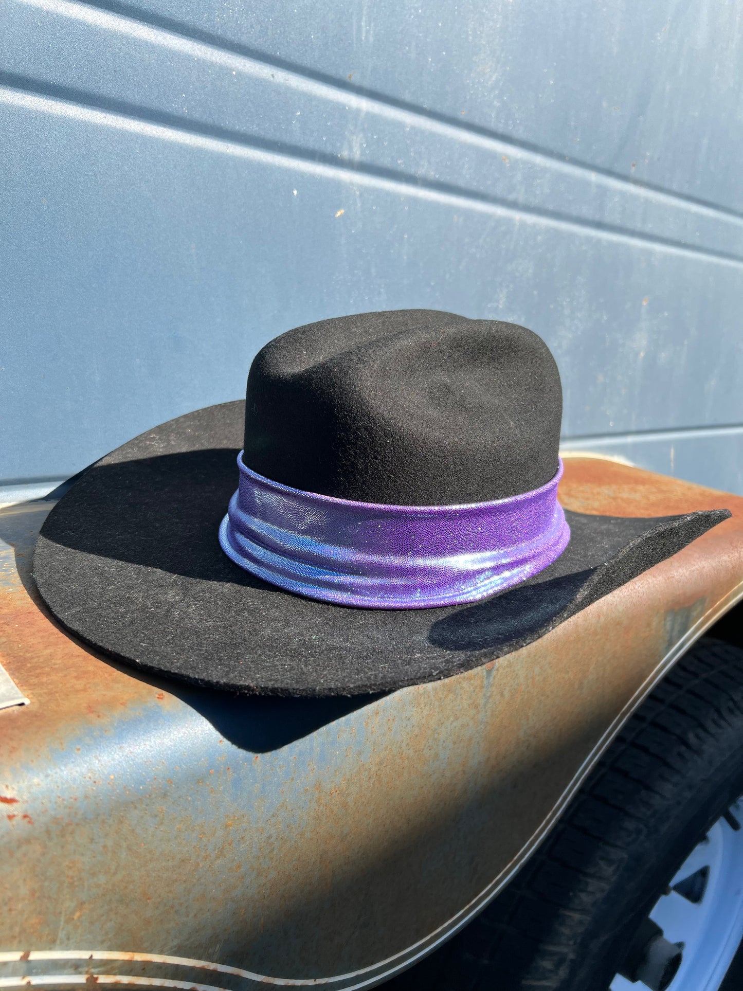 Lavender Ice Hat Band