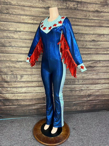 Halcyon Blue Trick Riding Jumpsuit