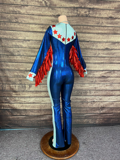 Halcyon Blue Trick Riding Jumpsuit