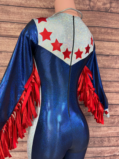 Halcyon Blue Trick Riding Jumpsuit