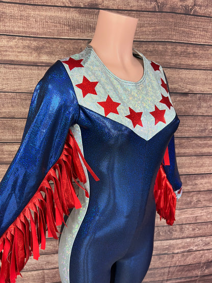 Halcyon Blue Trick Riding Jumpsuit