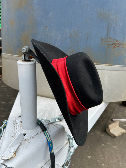 Red Sparkly Hat Band