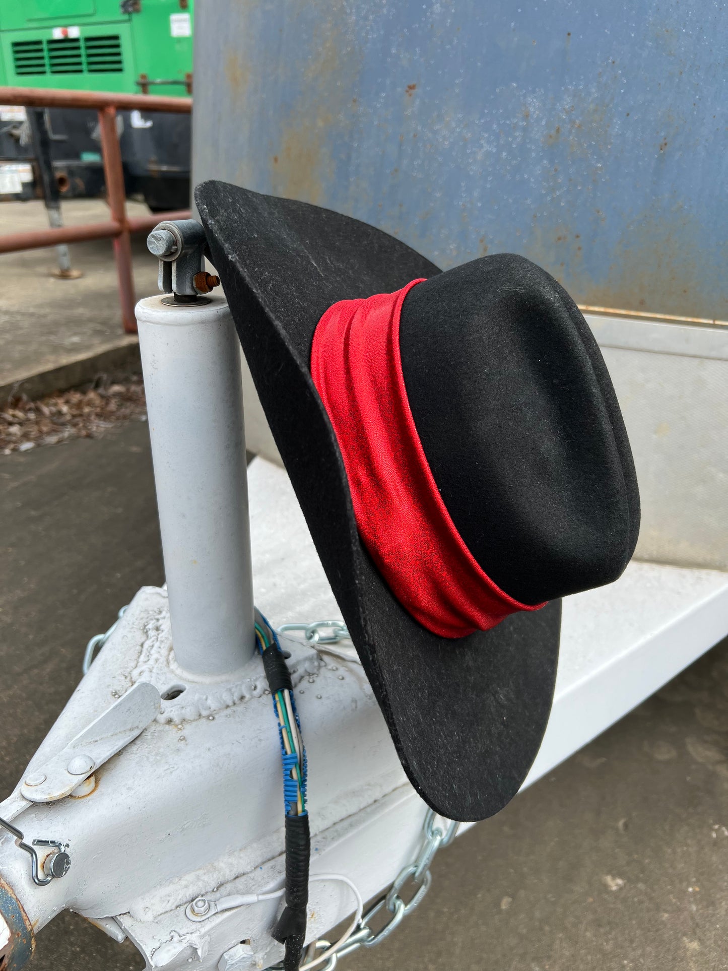 Red Sparkly Hat Band