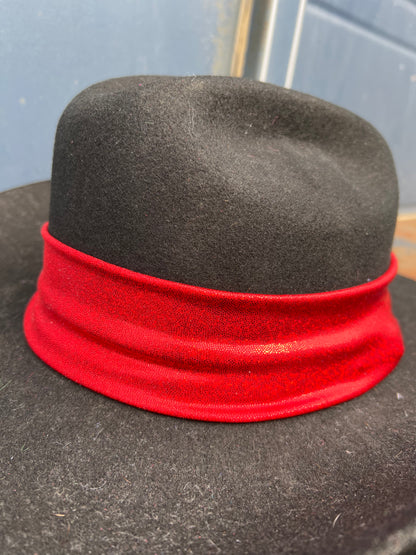 Red Sparkly Hat Band