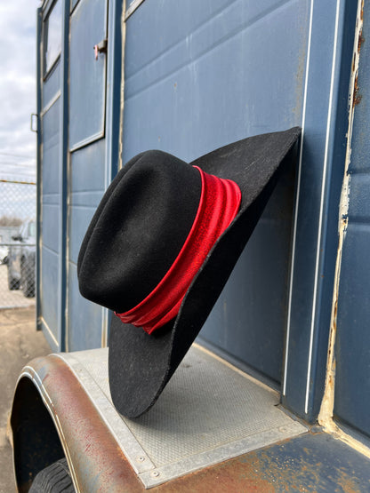 Red Sparkly Hat Band